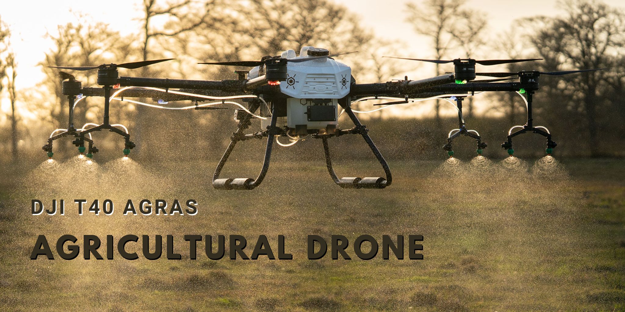 The DJI T40 Agras Agricultural Drone